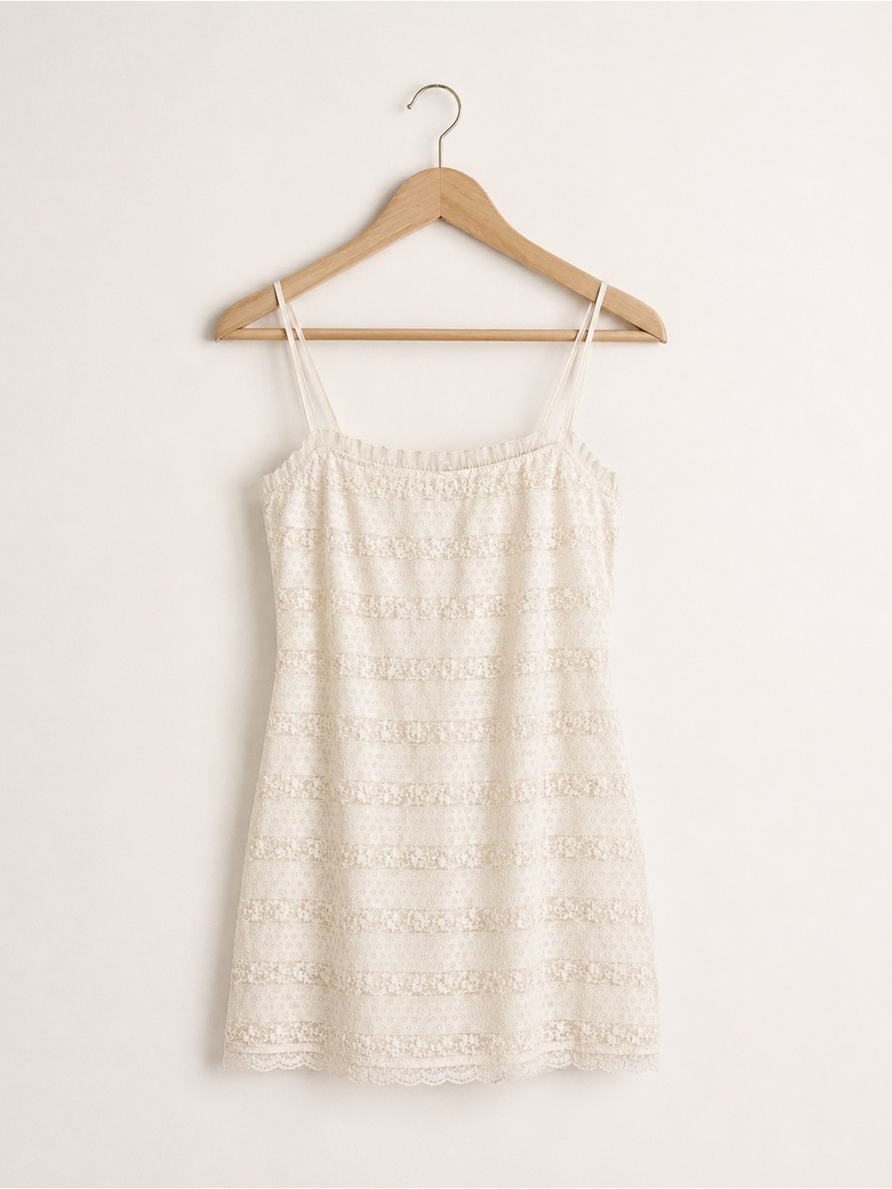 wild fable Cream Lace Mini Dress